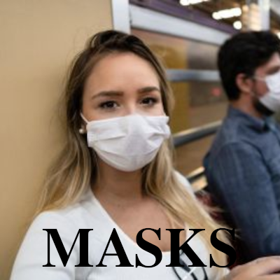 Image of lady wearing a mask